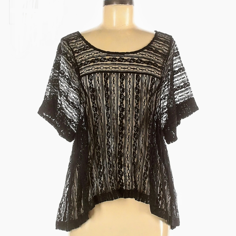 Free People Short Sleeve Top